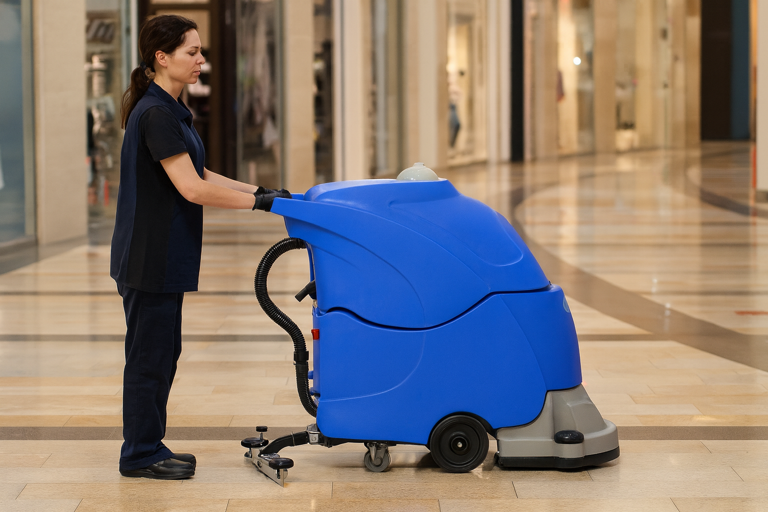 Endüstriyel Zemin Temizleme Makinesi Kiralama